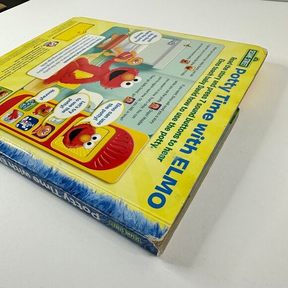 2/$6 Sesame Street-Pottery Time with Elmo Sound Book-Potty Training (Board Book) - Picture 9 of 12